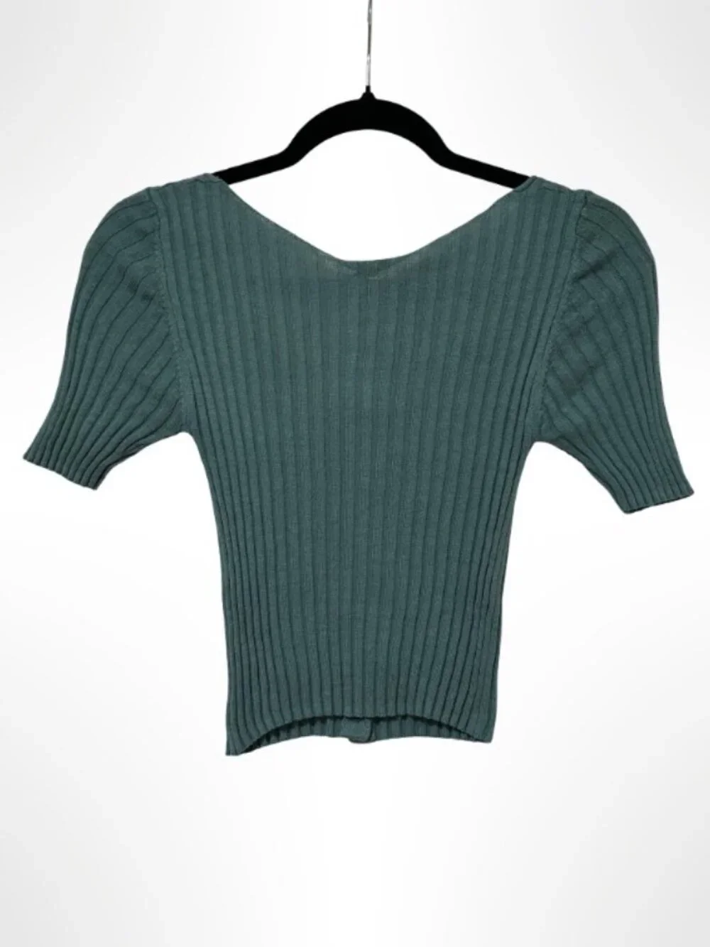 INTIMATELY BY FREE PEOPLE Little Cutie Crop Top Teal Size S NWT
